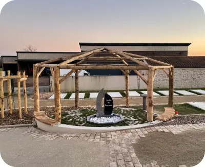 image illustrant kiosque en bois